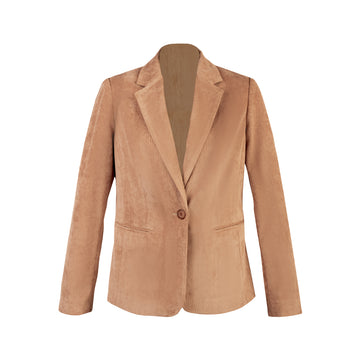 Saco Corduroy Rodinca Beige