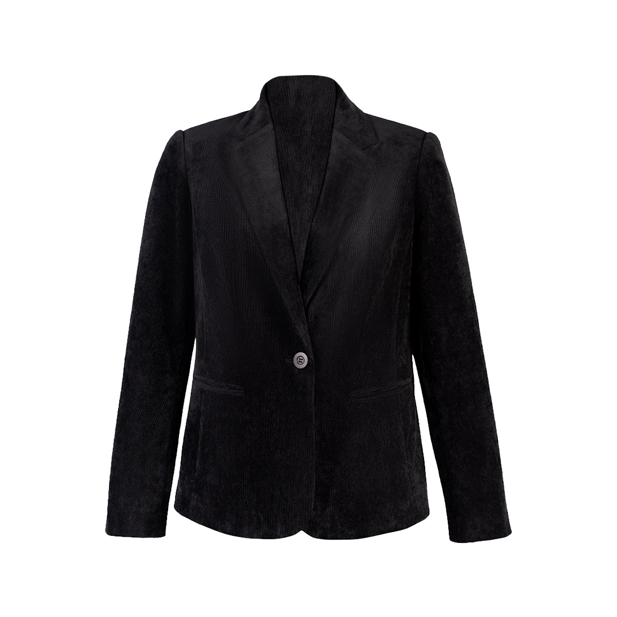 Saco Corduroy Rodinca Negro