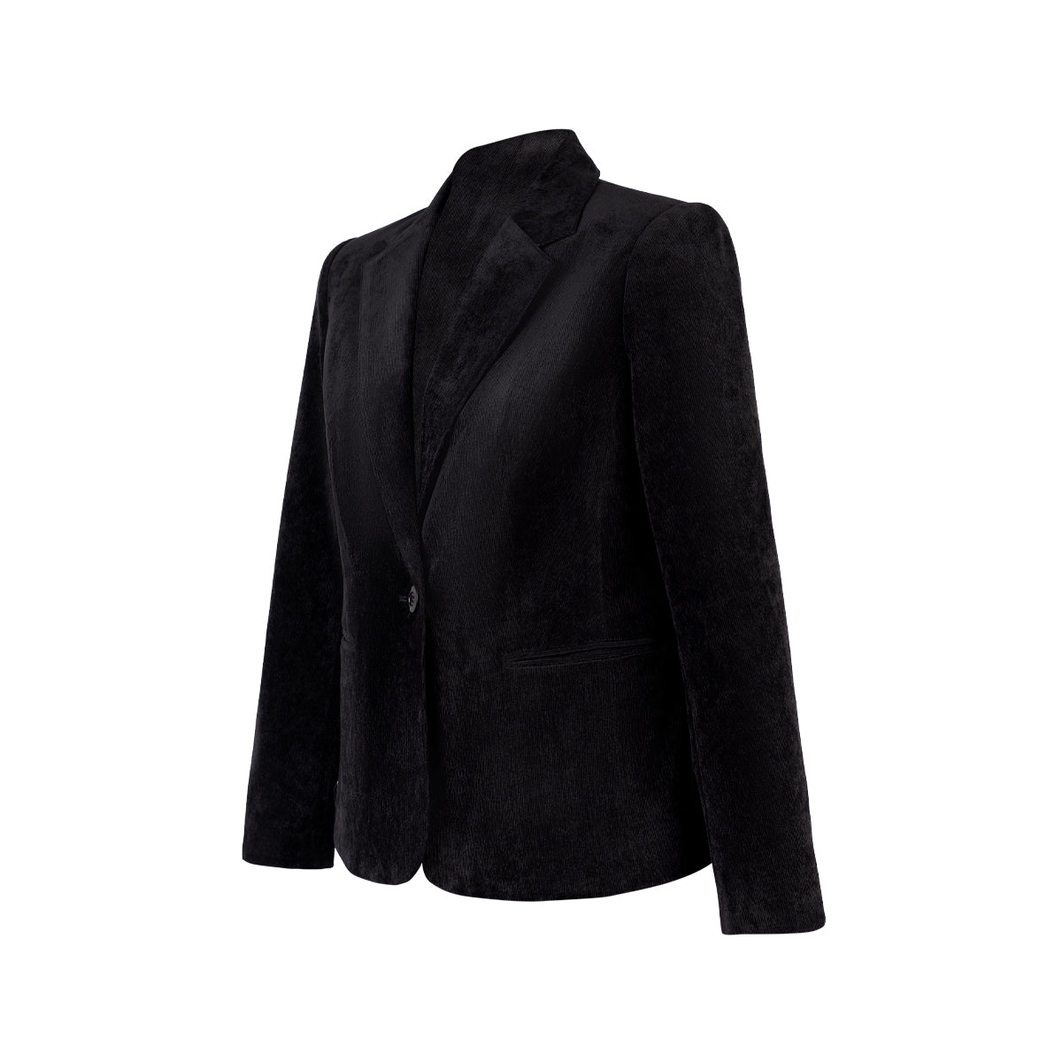 Saco Corduroy Rodinca Negro