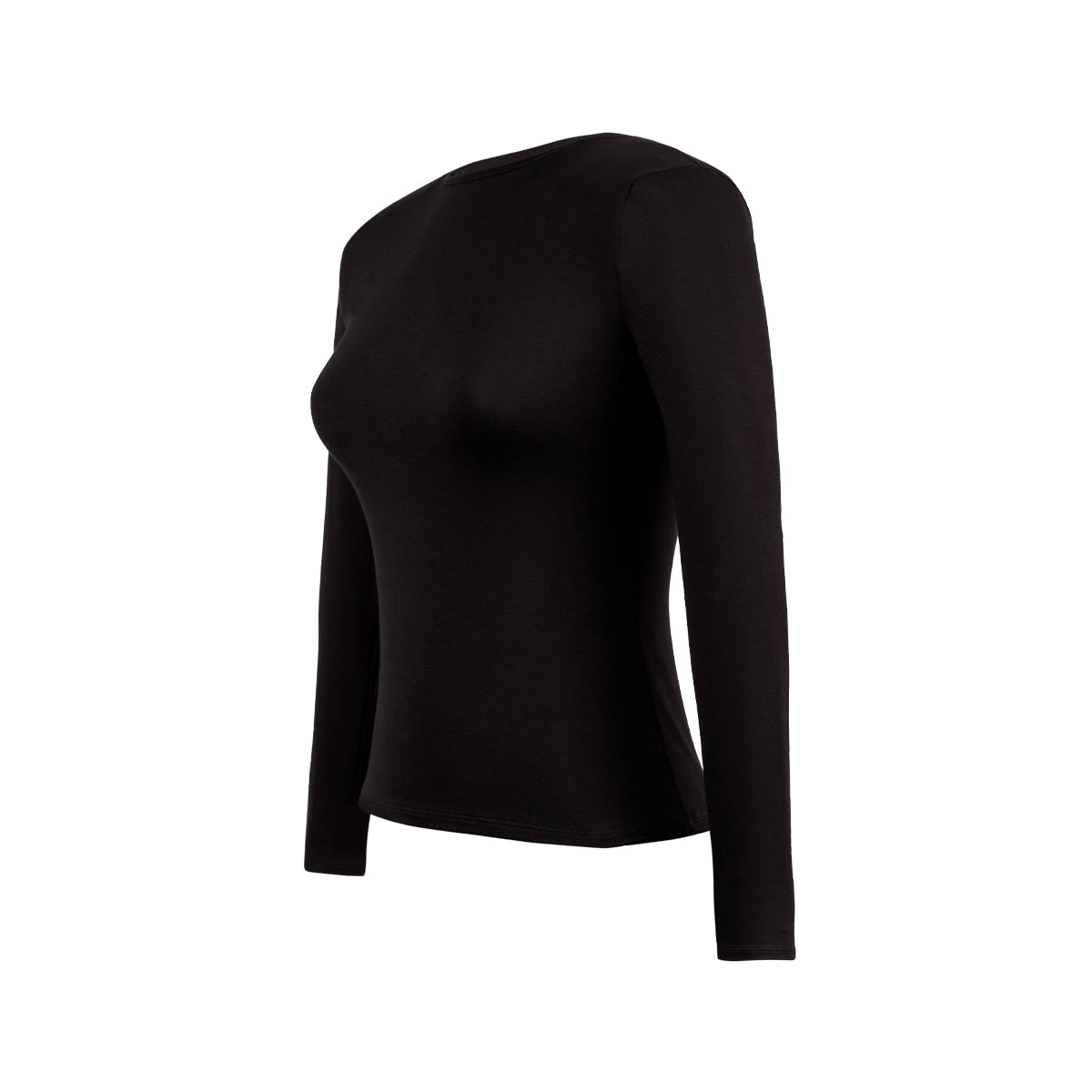POLO M/L CUELLO REDONDO USAMBARA NEGRO