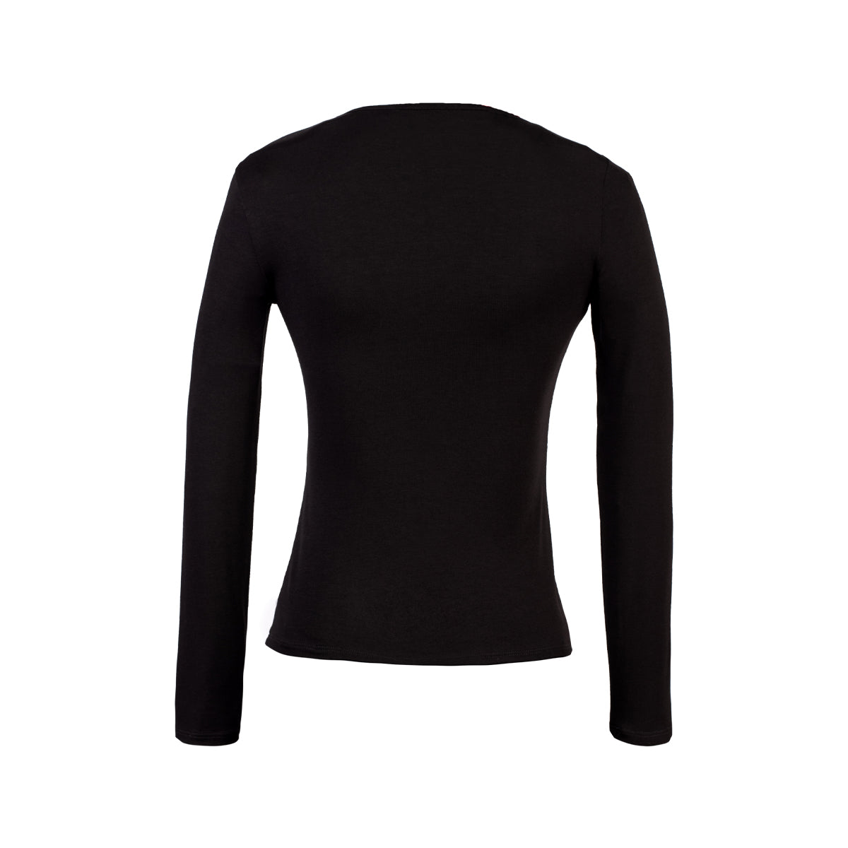 POLO M/L CUELLO REDONDO USAMBARA NEGRO