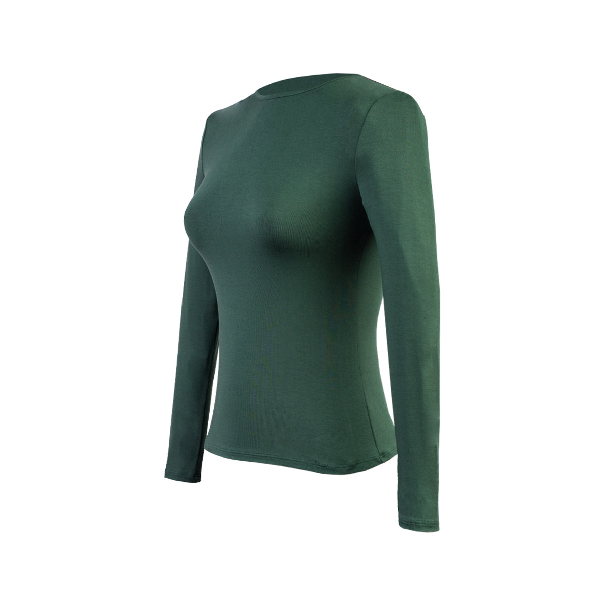POLO M/L CUELLO REDONDO USAMBARA VERDE