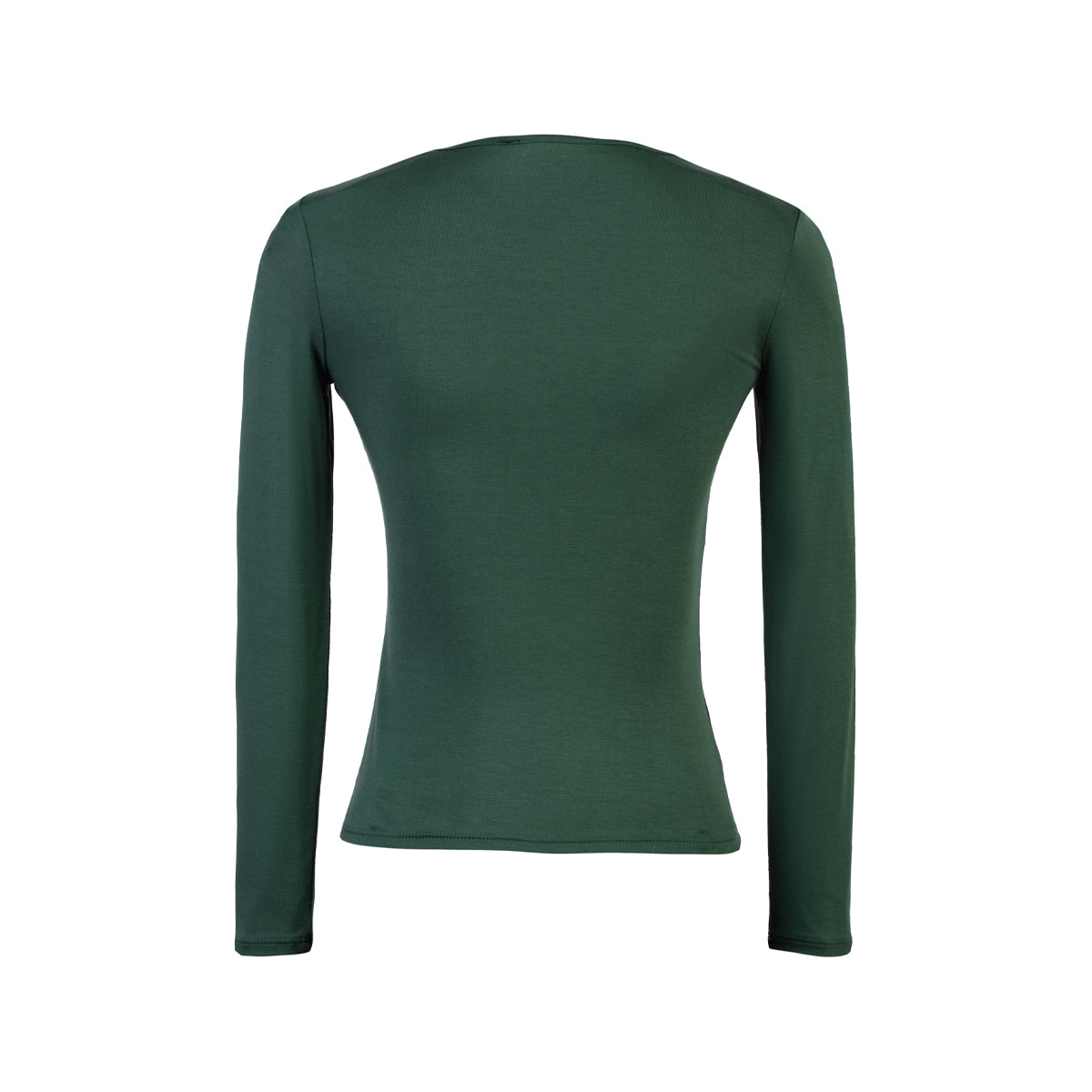 POLO M/L CUELLO V USAMBARA VERDE