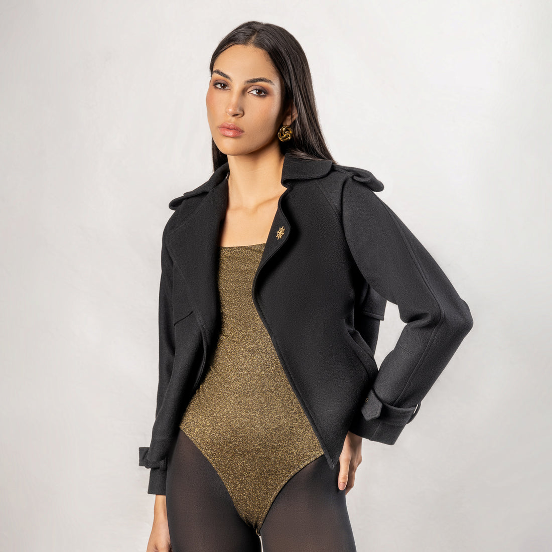 Chaqueta Frontera Negro