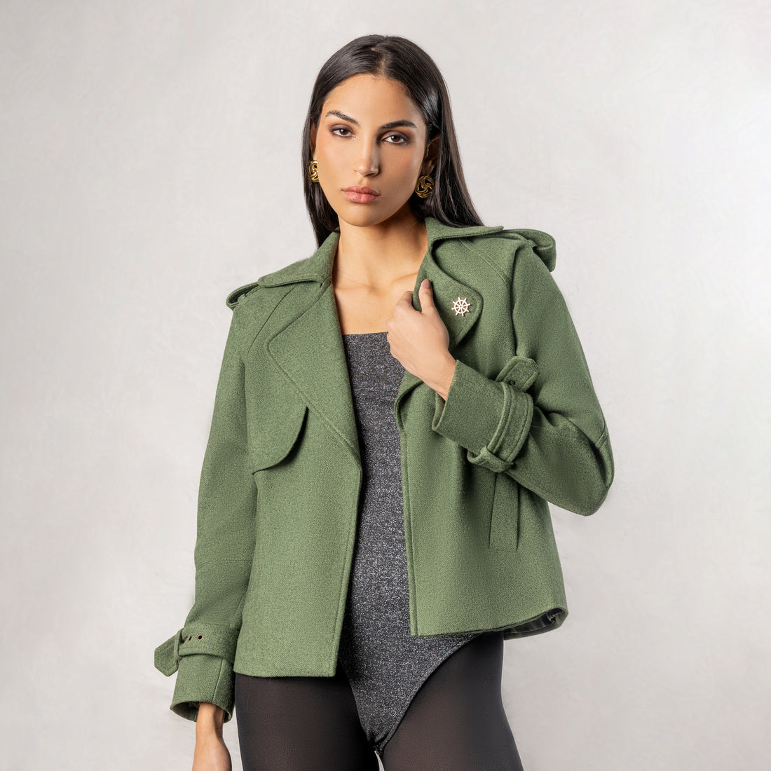 Chaqueta Frontera Verde