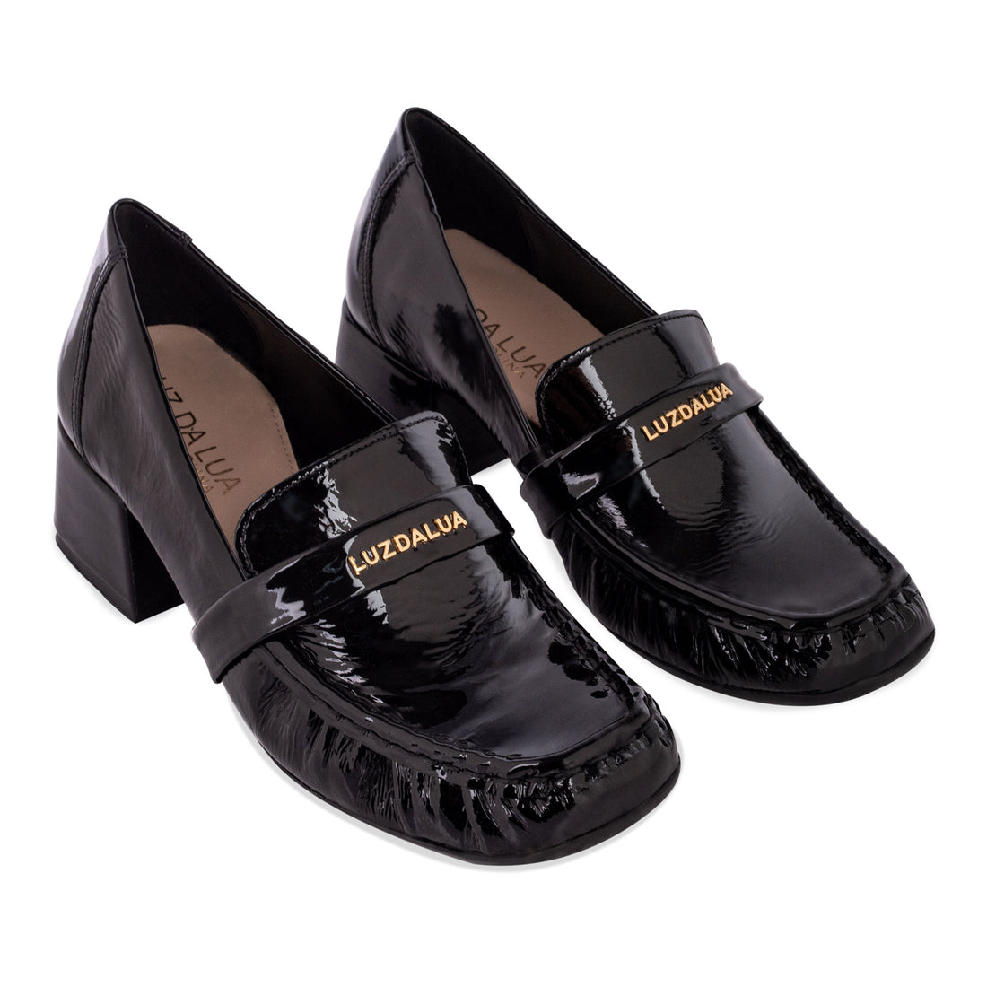 Mocasin Glossy Block LDL 61000001 Verona Preto