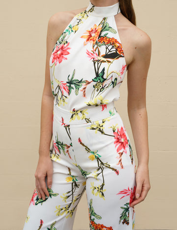 Top Halter Floral
