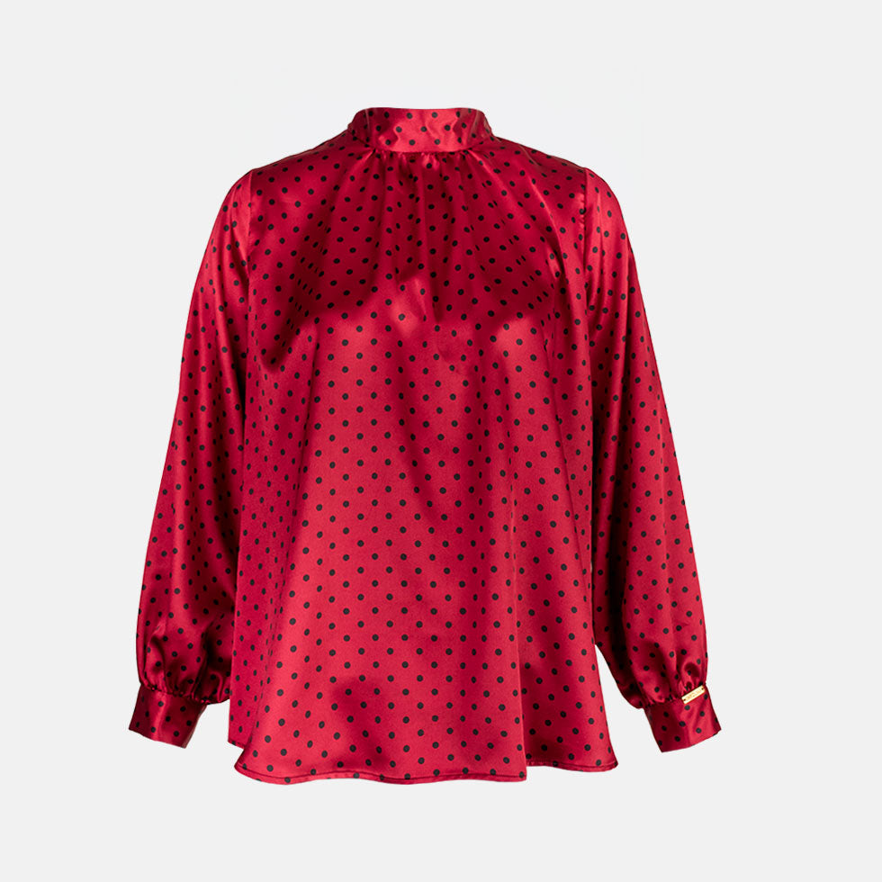 Blusa Ginebra Wine