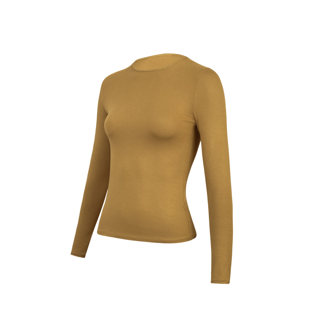 Polo Básico Vinca Cuello Redondo Camel