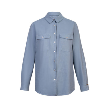 Blusa Ishtar Celeste