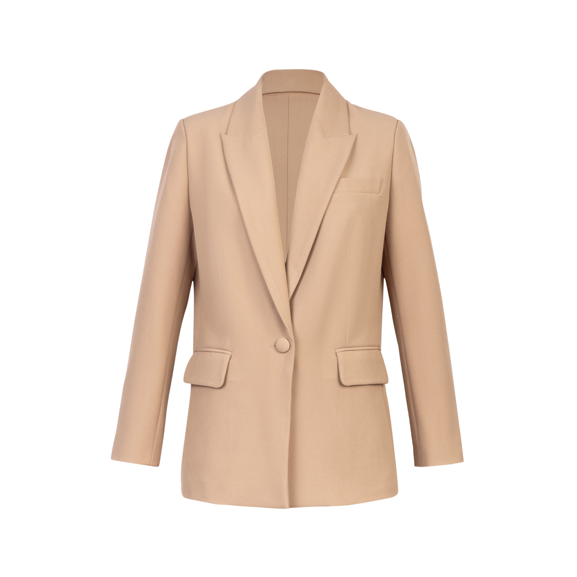Saco Botón Yma Beige