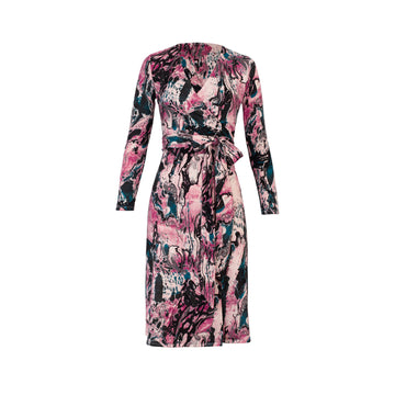 Vestido Envolvente Olympia Rosado