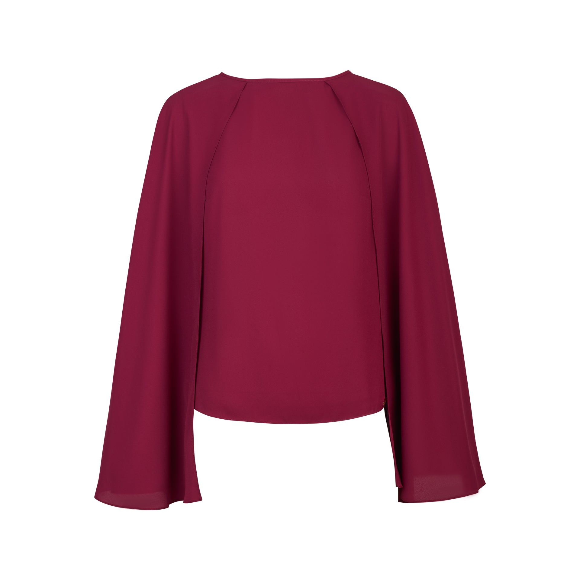 Blusa Estilo Capa Amauta Vino