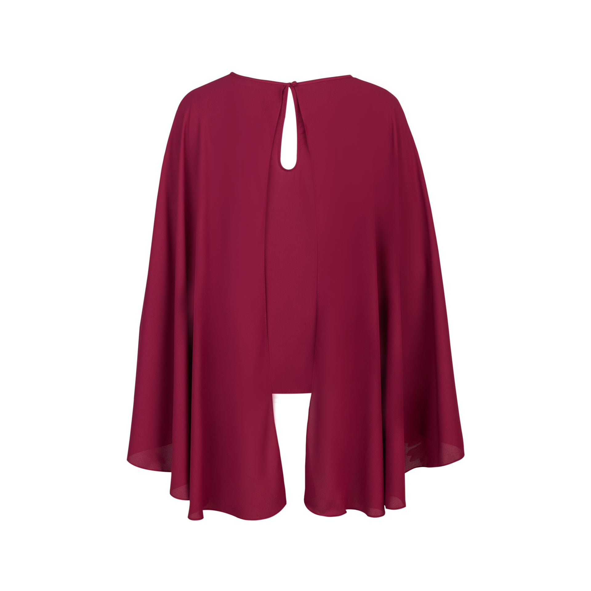 Blusa Estilo Capa Amauta Vino