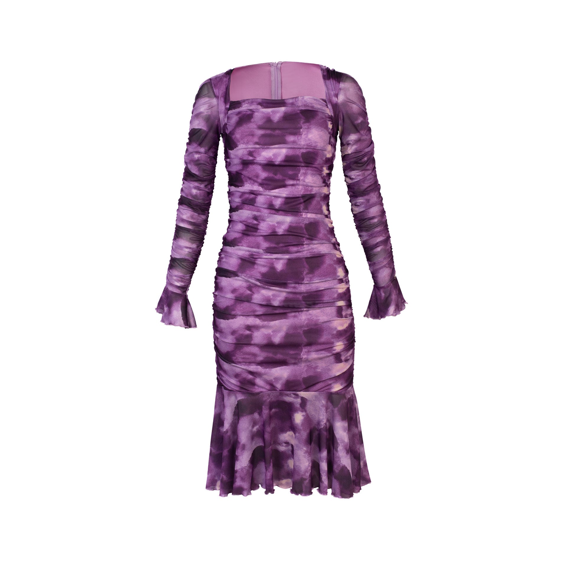 Vestido Mesh Nubia Morado