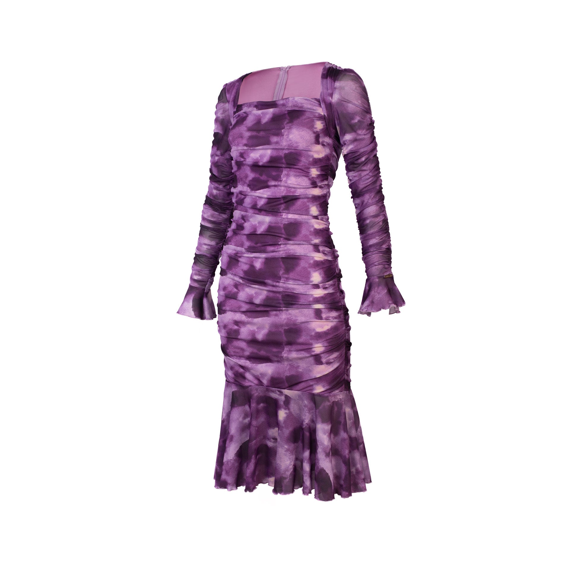 Vestido Mesh Nubia Morado