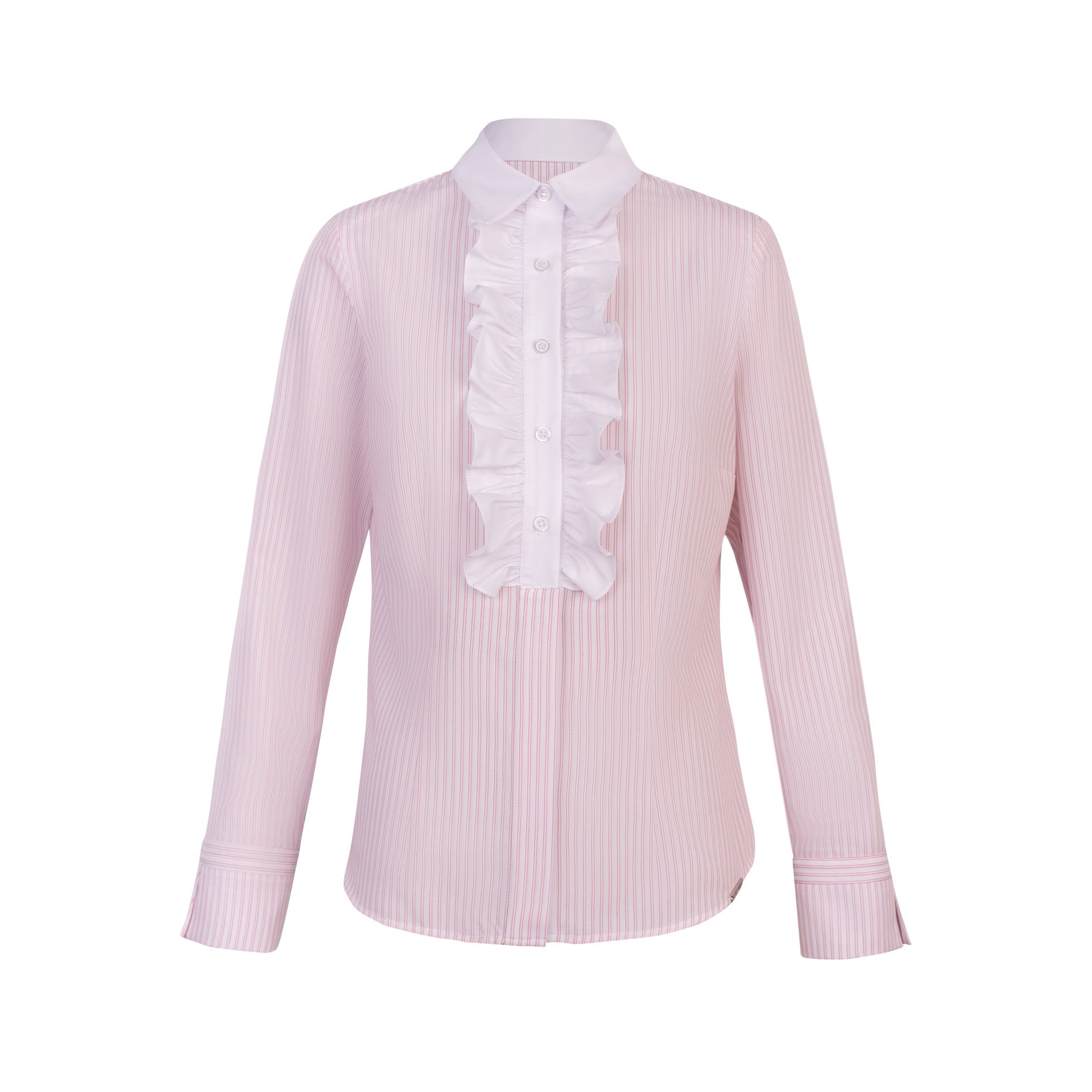 Blusa Camisera Lucina Rojo/Blanco