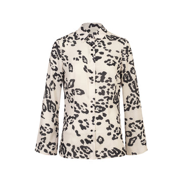 Blusa Imara Ivory/Negro