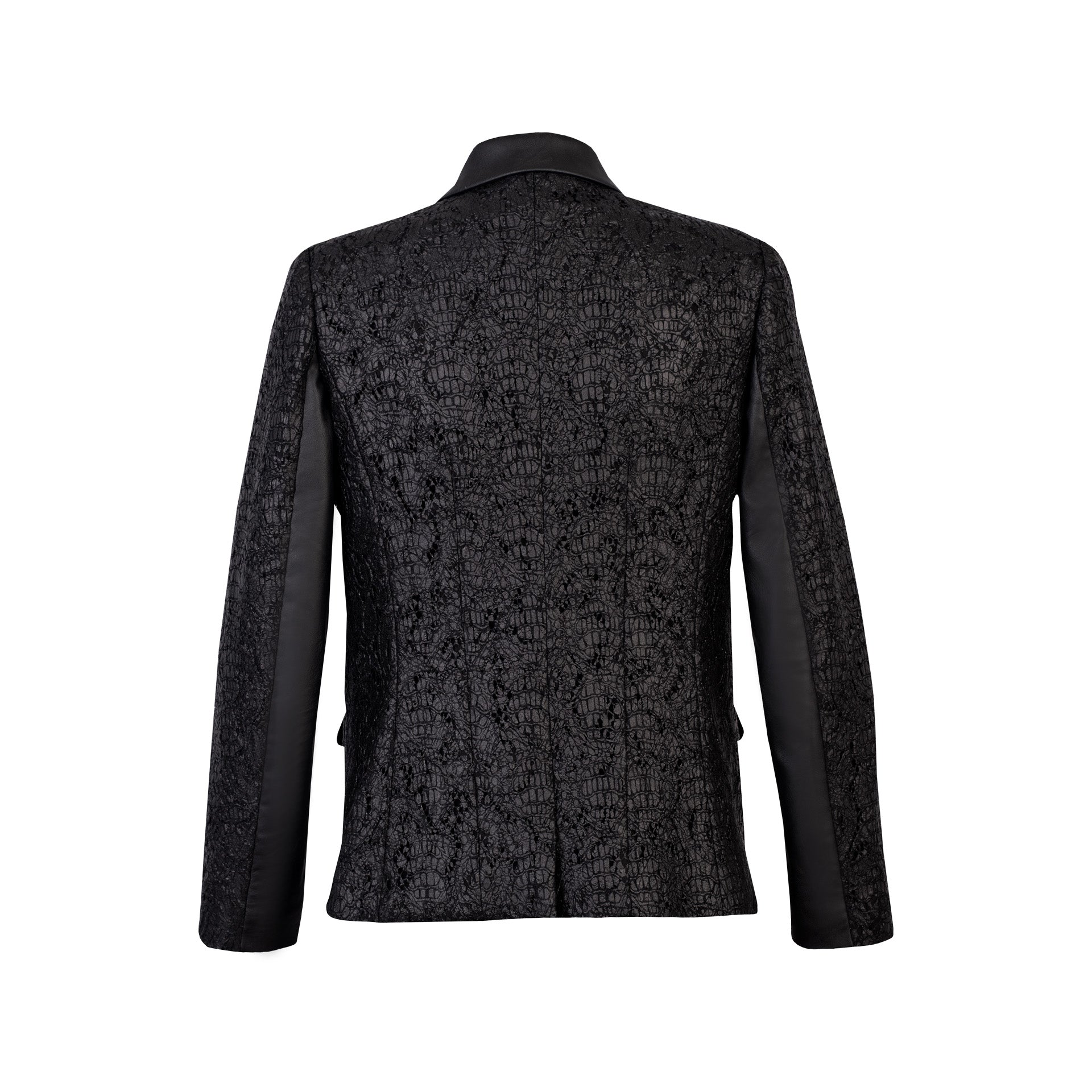 SACO M/ L ALABASTRO NEGRO