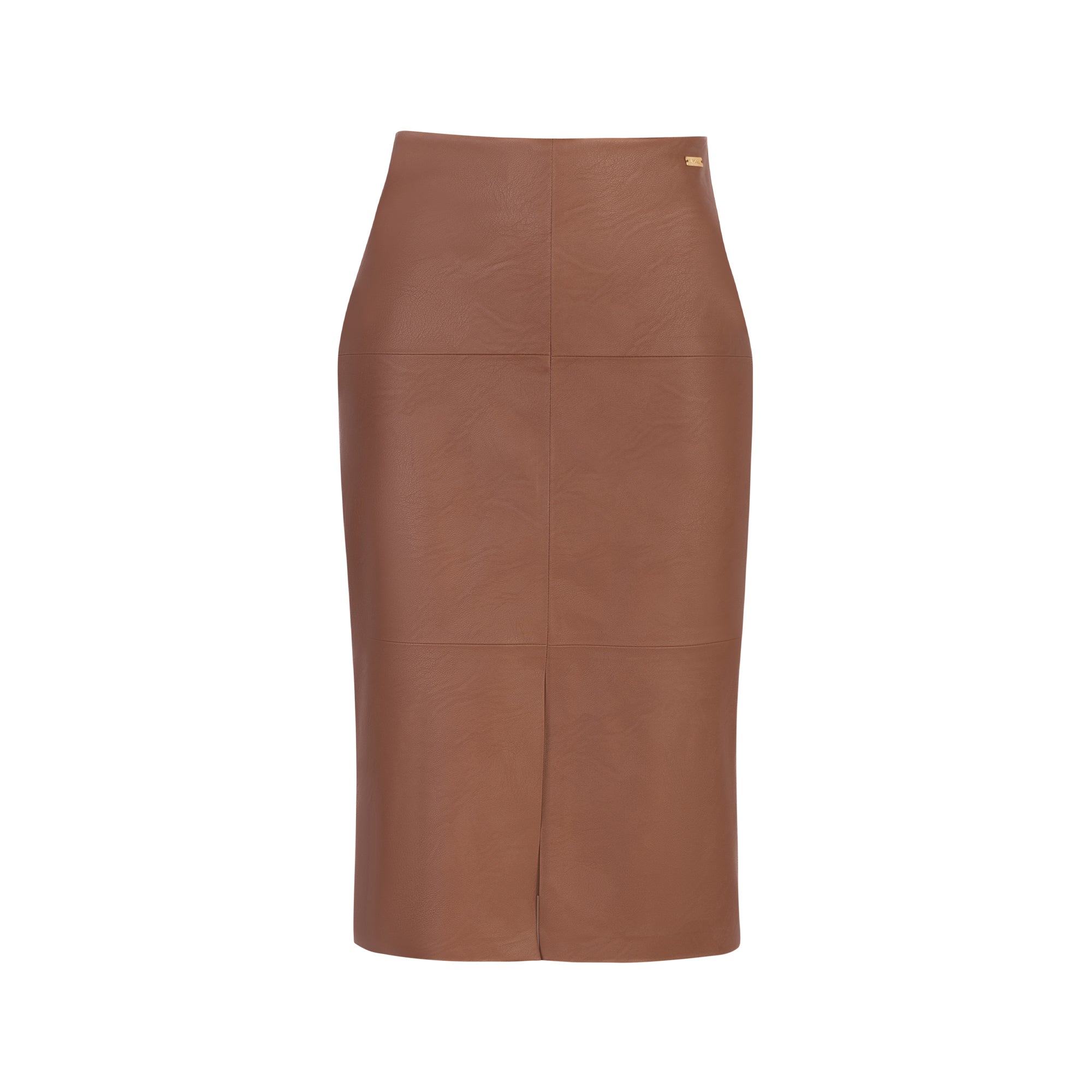 FALDA RECTA CORINNE MARRON