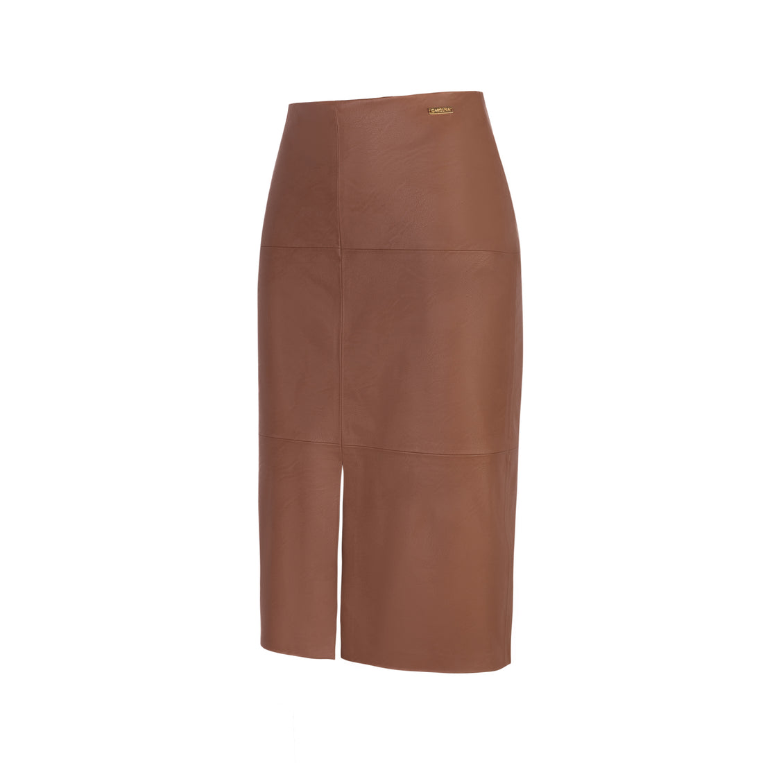FALDA RECTA CORINNE MARRON