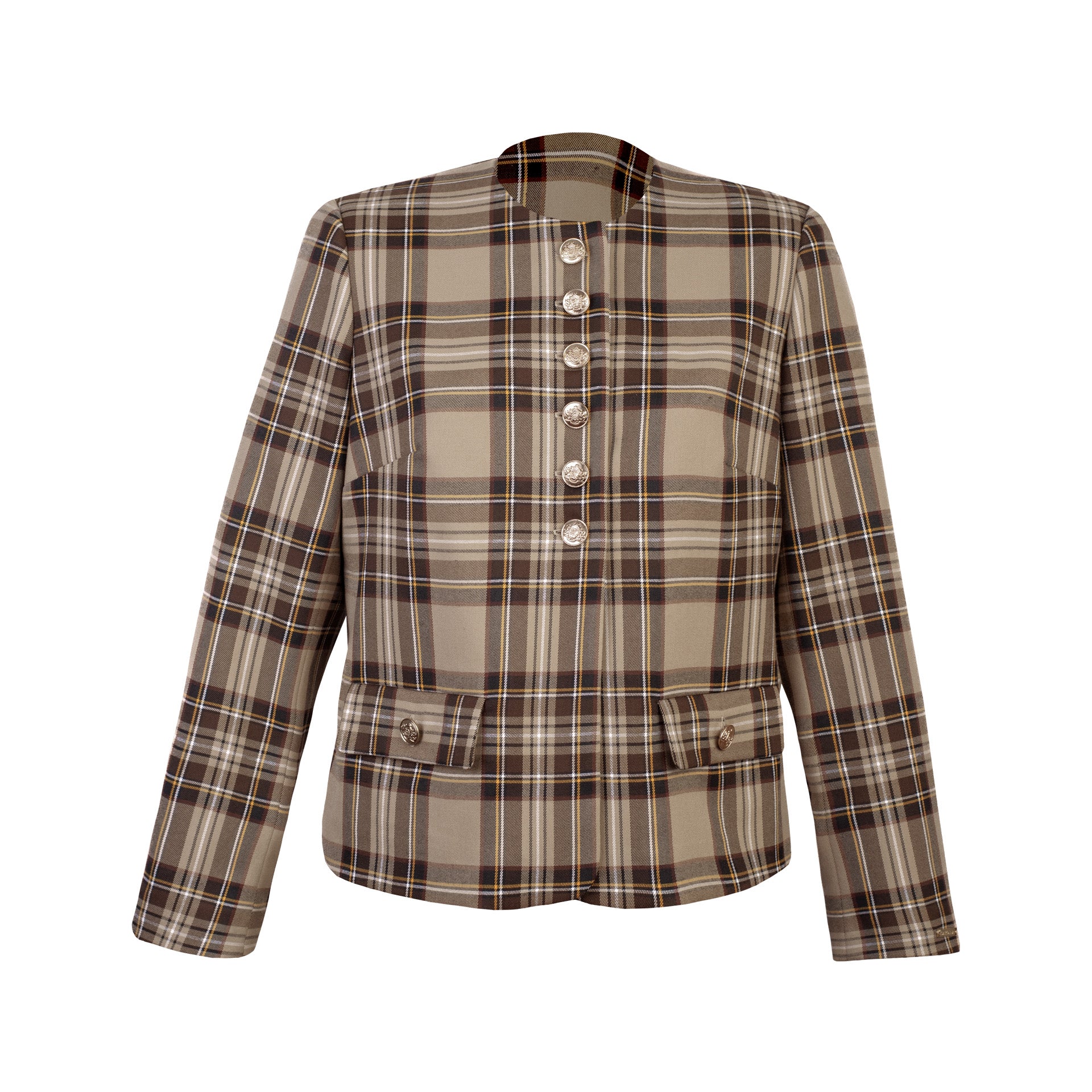 SACO M/L ESCOSES KULLU BEIGE