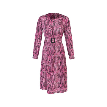 Vestido Midi Mantra Fucsia