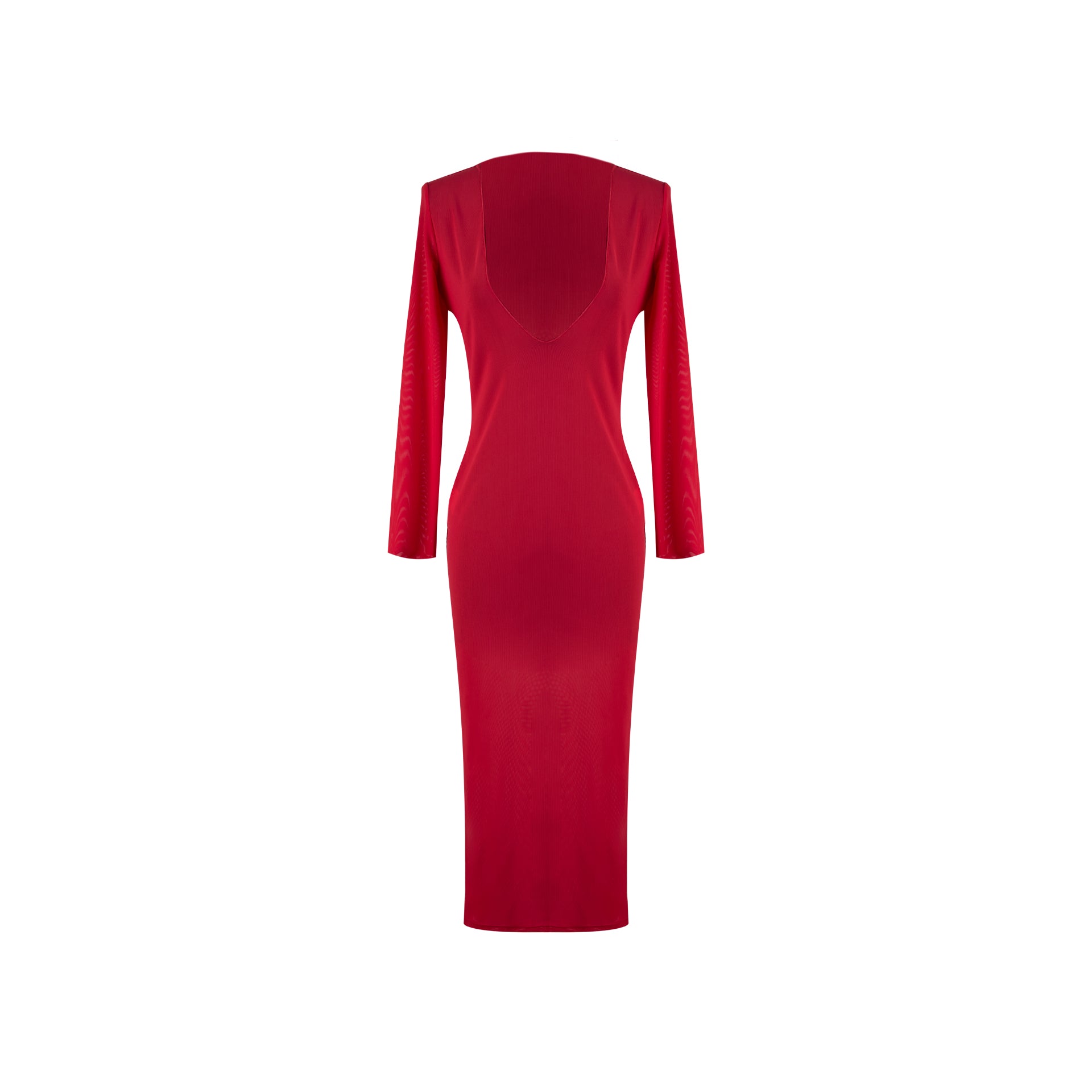 Vestido Midi Transparencias