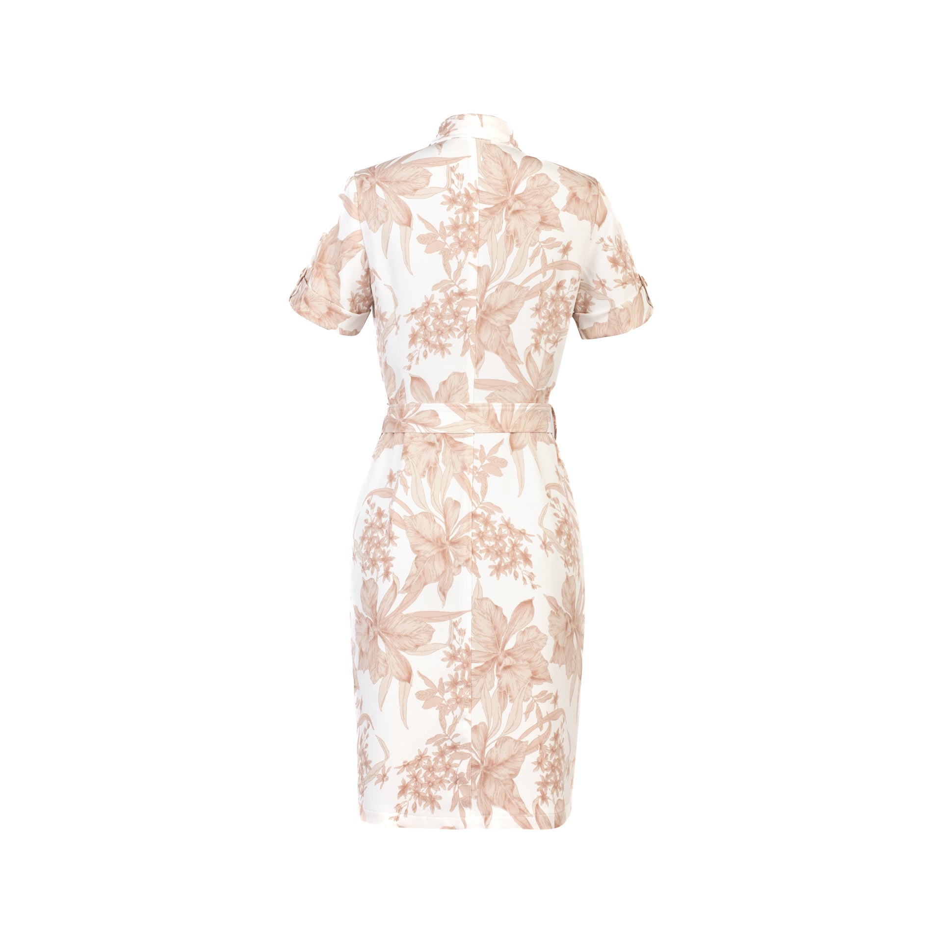 Vestido Camisero Olivia Naranja