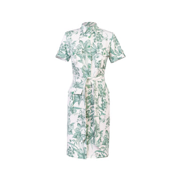 Vestido Camisero Olivia Verde
