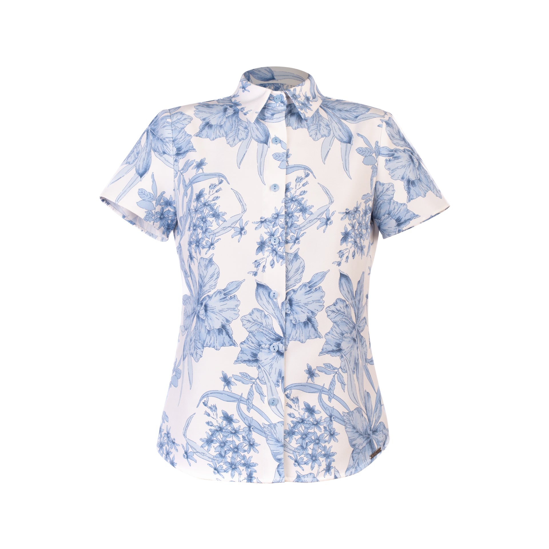 BLUSA M/C KIMONO EIKO AZUL