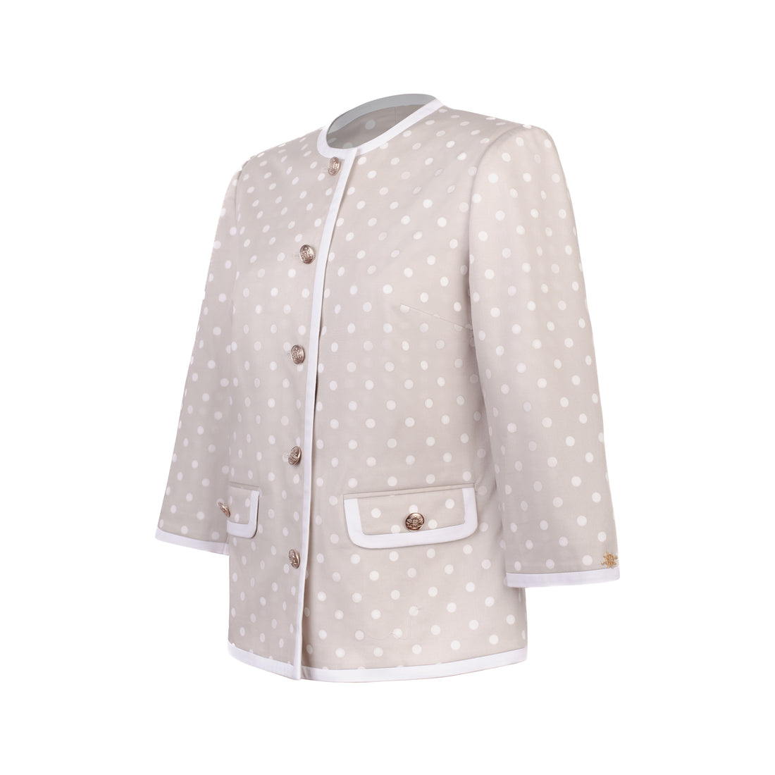 Chaqueta Velina Beige
