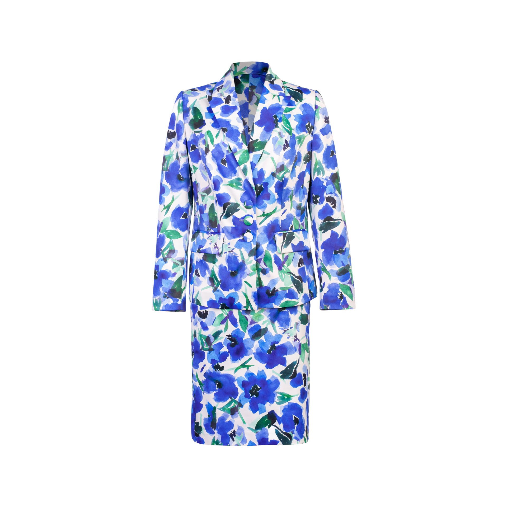 SACO M/L 3 BOTONES GALEA AZUL