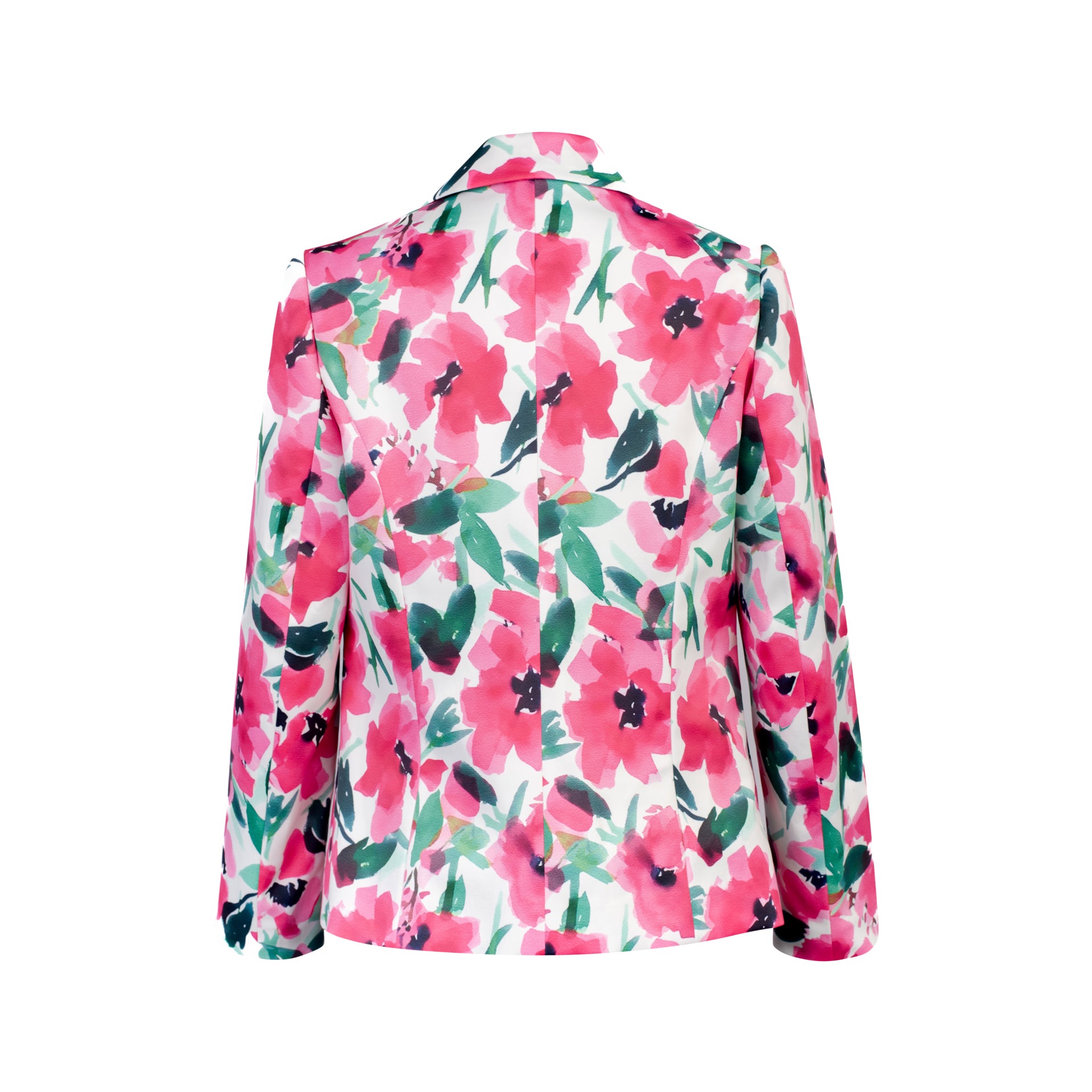 SACO M/L 3 BOTONES GALEA FUCSIA