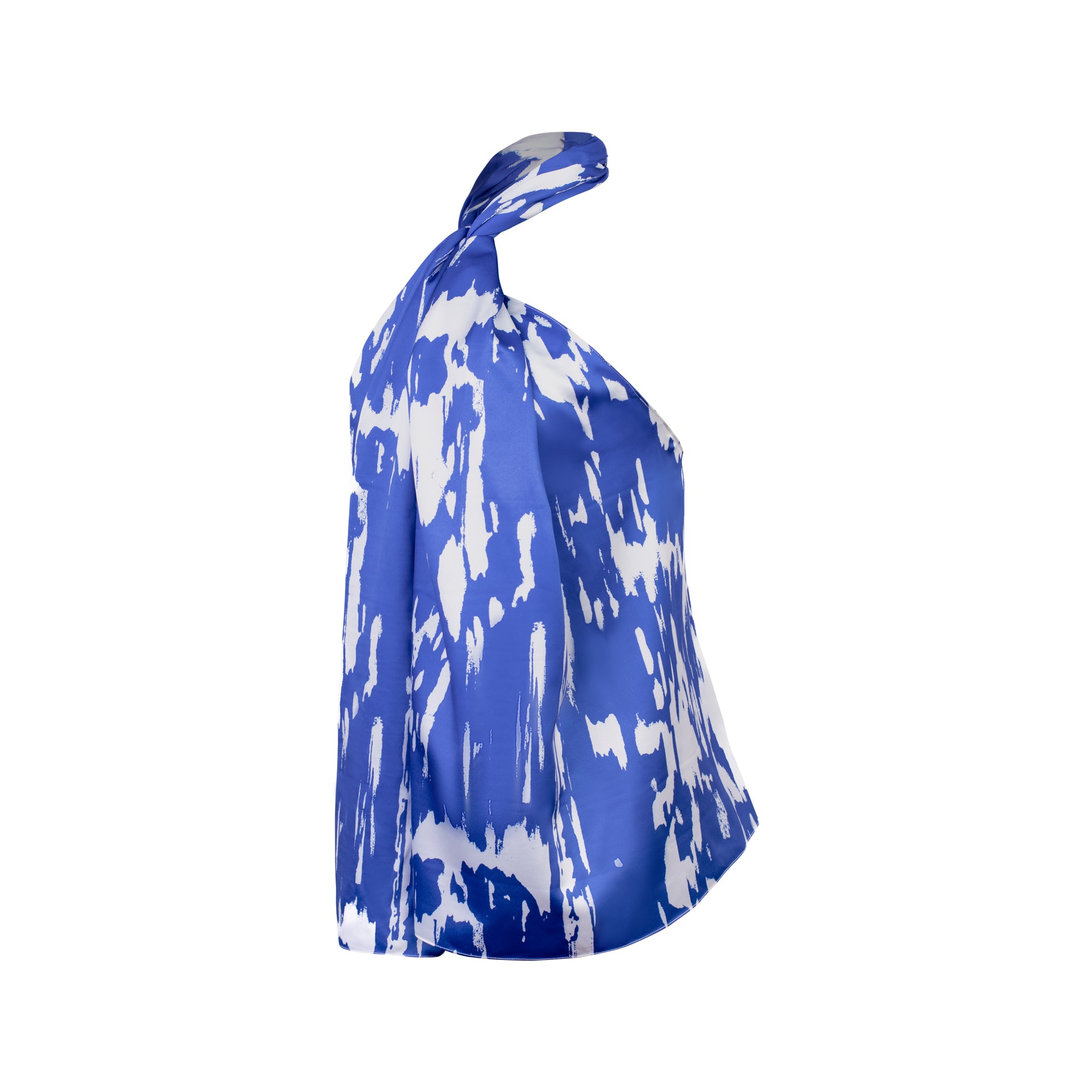 BLUSA HALTER THETIS AZUL