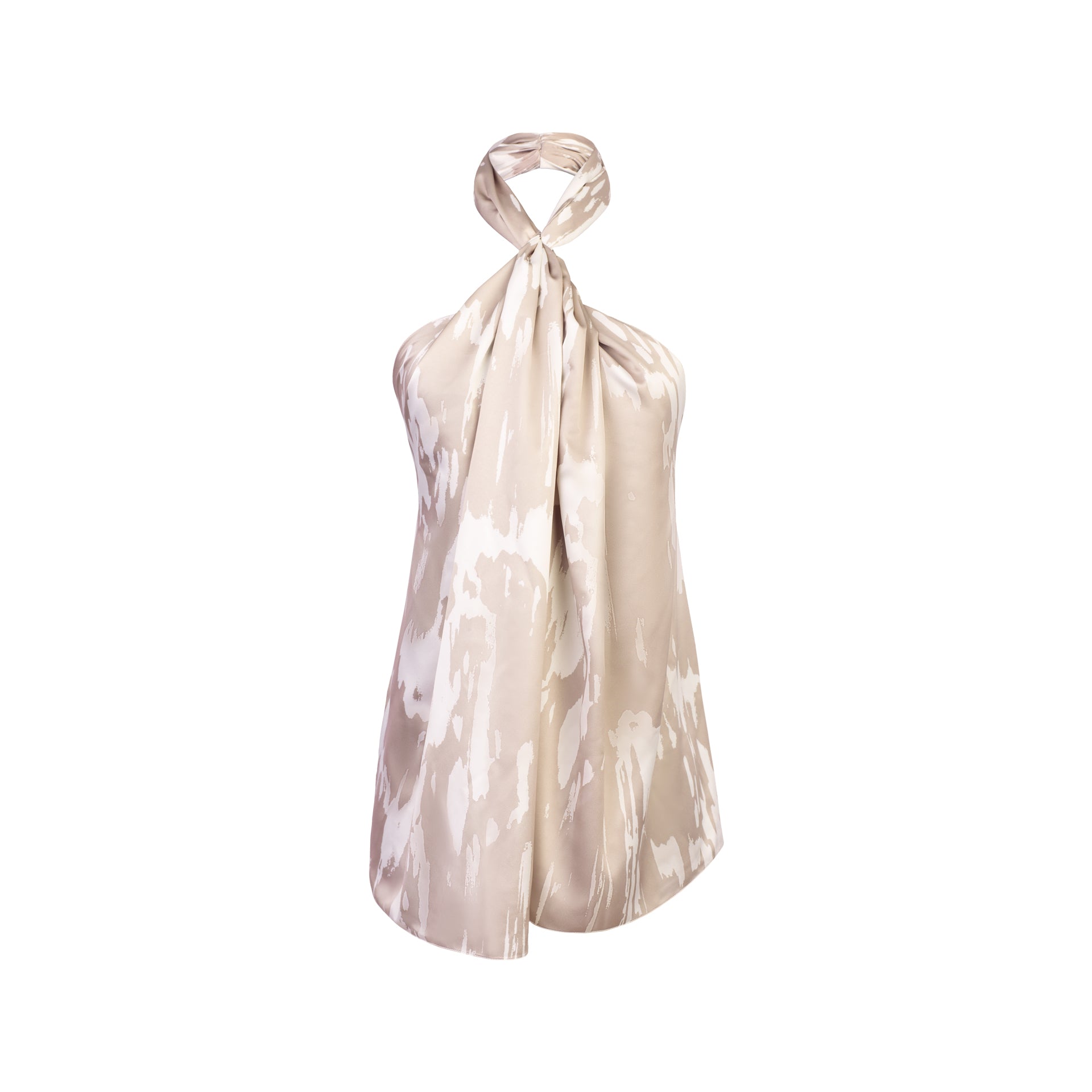 BLUSA HALTER THETIS BEIGE