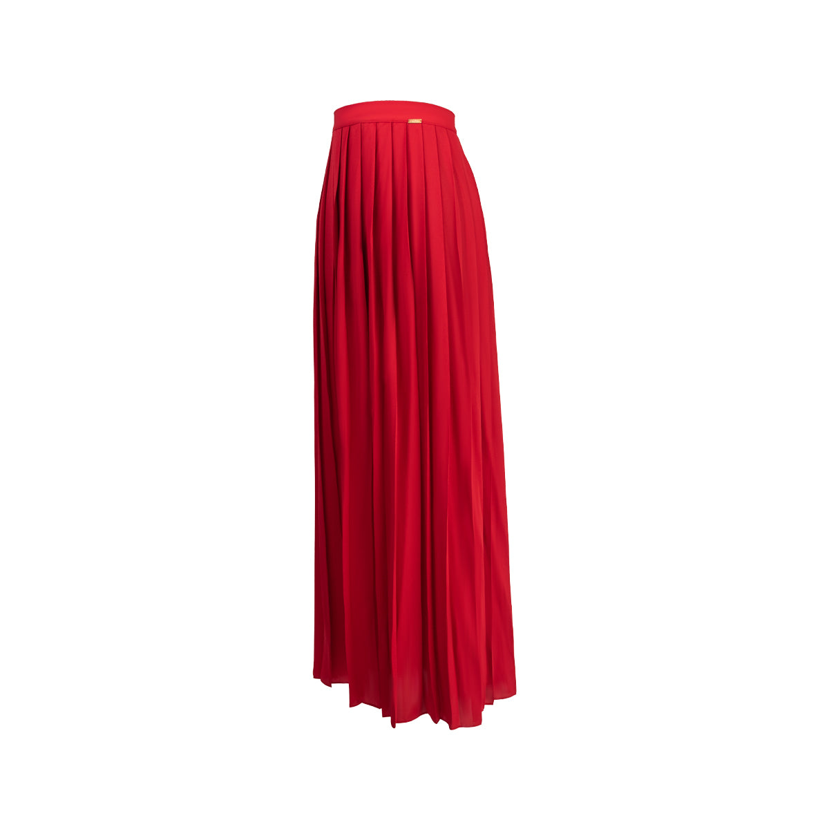 Falda Plisada Micaela Rojo