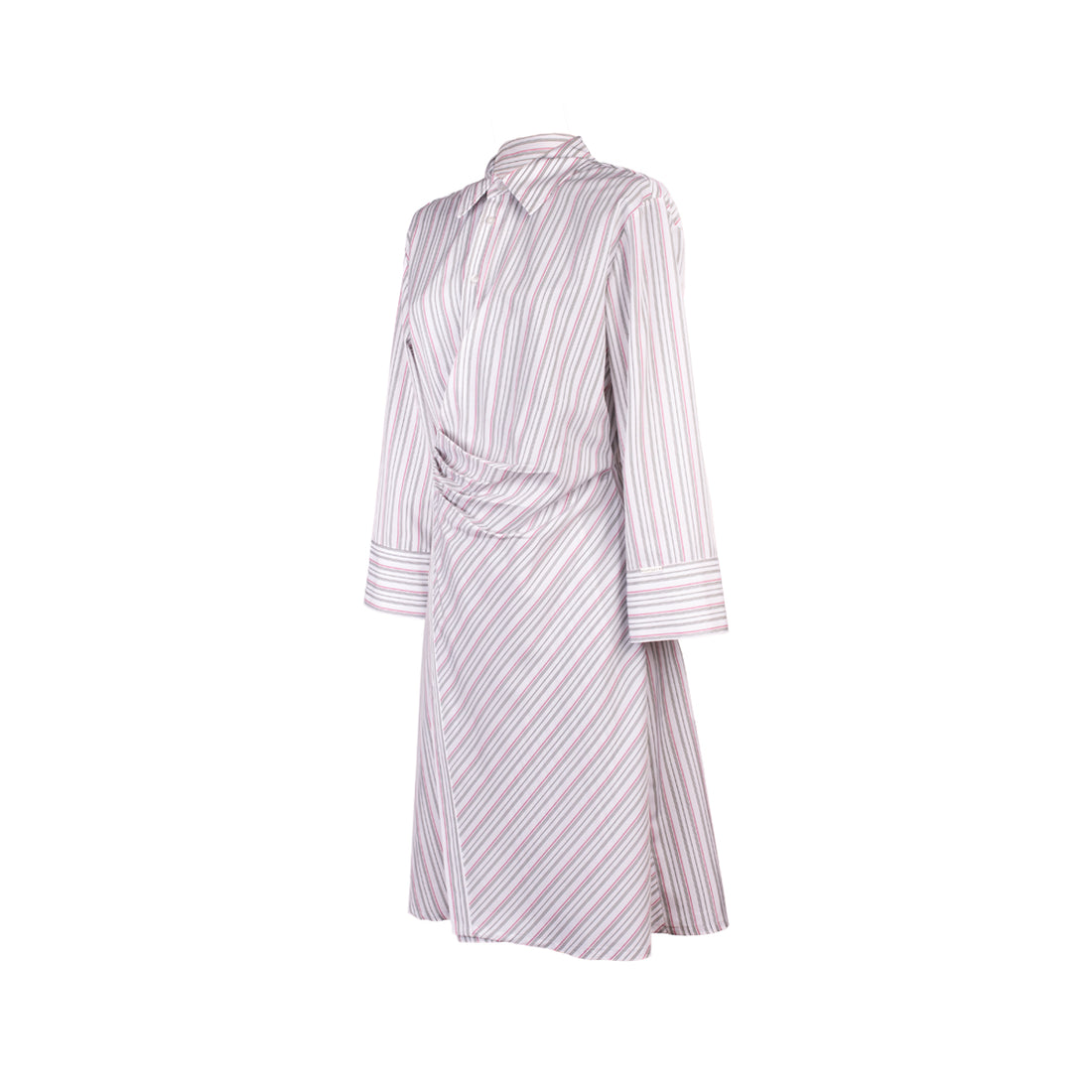 Vestido Camisero Envolvente Blanco