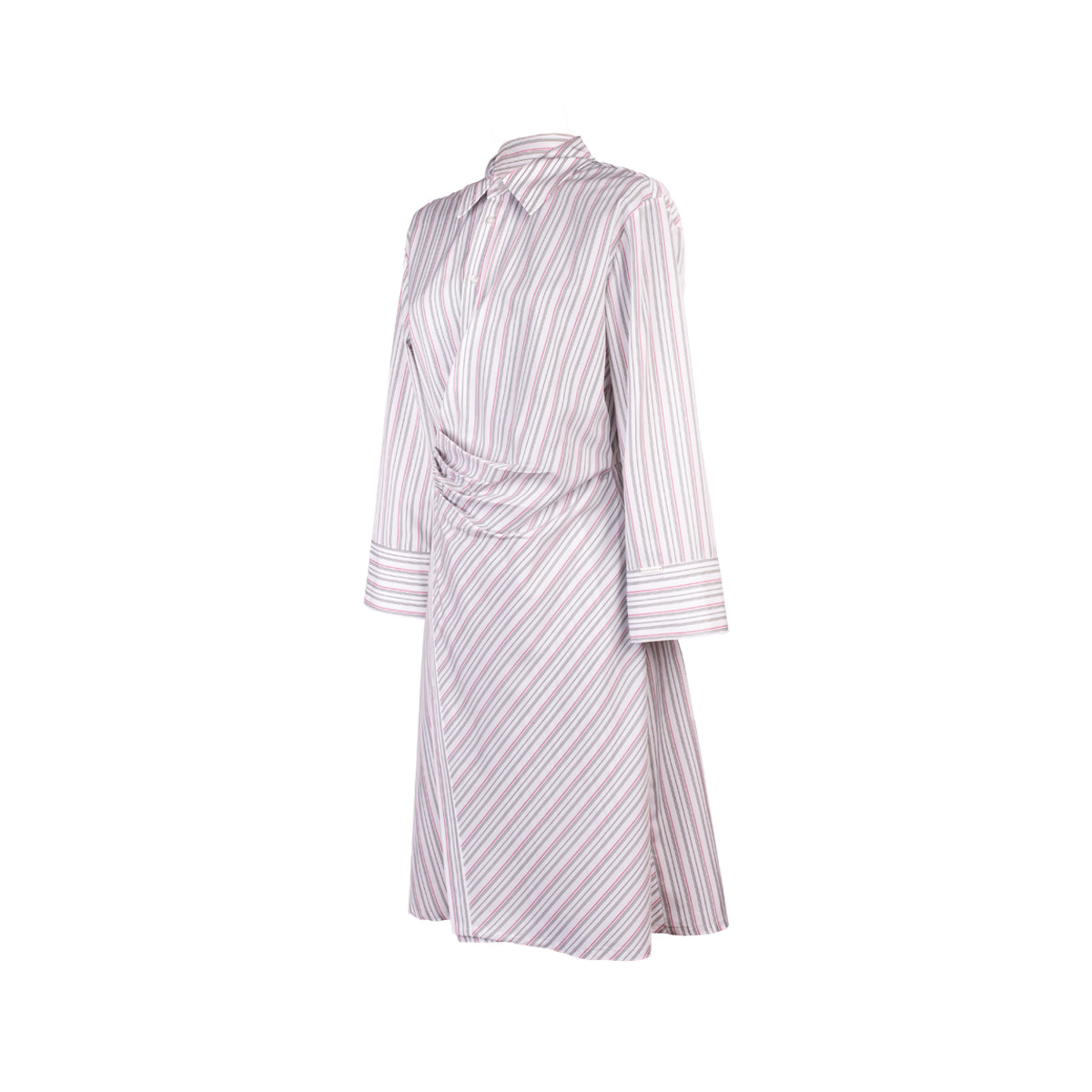 Vestido Camisero Envolvente Blanco