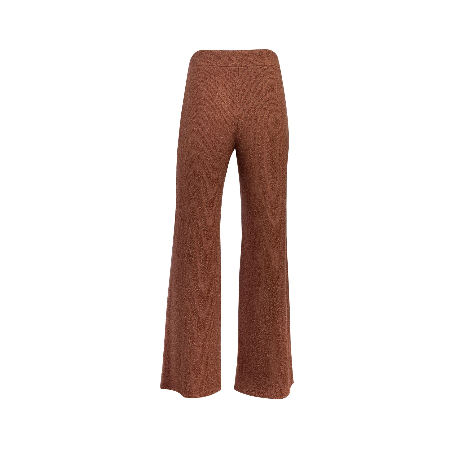 PANTALÓN TEJIDO FARAH MARRÓN