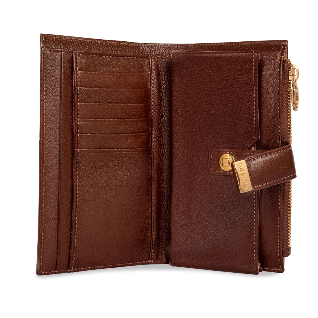 Billetera Clasp Mediano LDL 3001048 Atacama Trufa