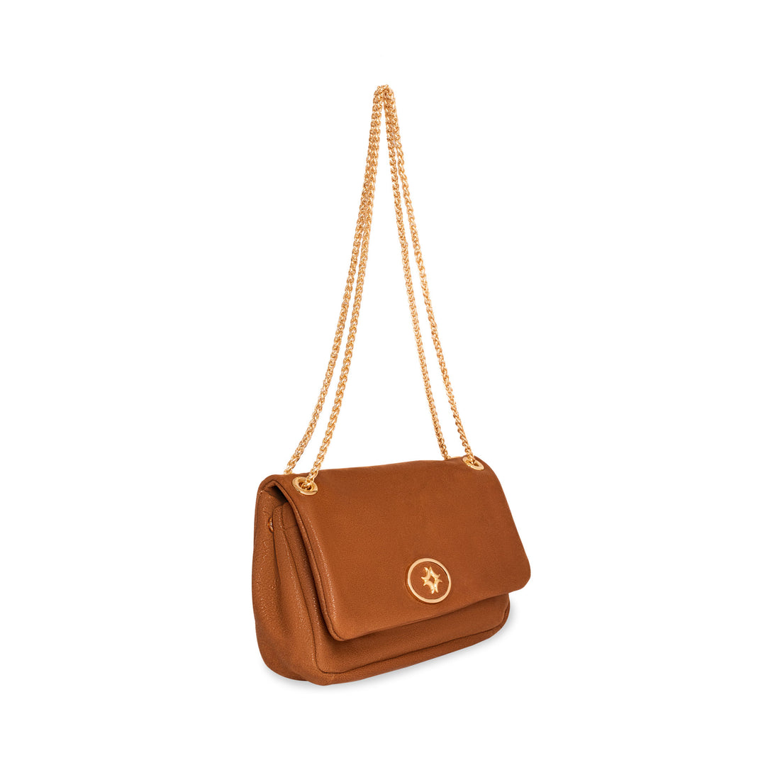Bolso Satchel Emblem Mediano LDL  2000693 Arenito Canela