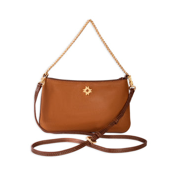 Bolso Shoulder Luxe LDL 2000727 Arenito Canela