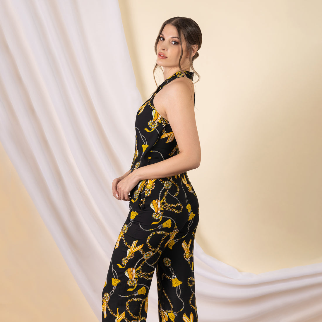 Enterizo Halter Cruzado