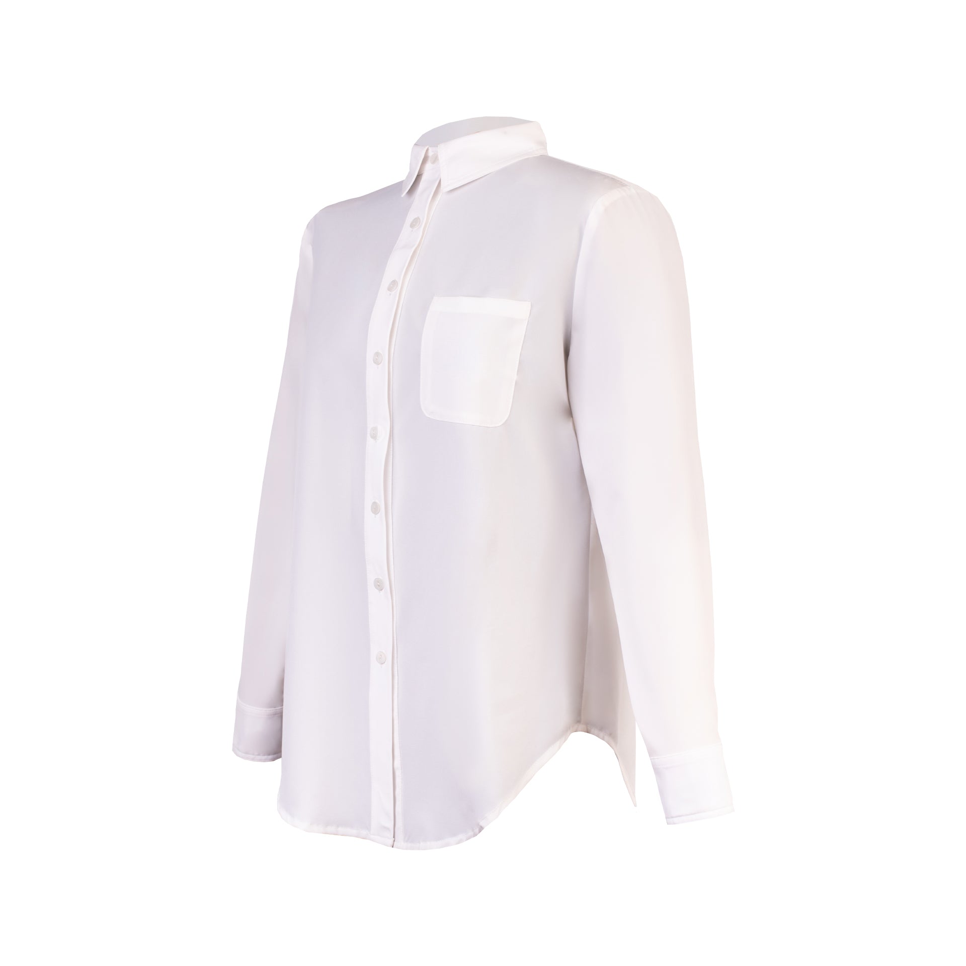 BLUSA CLASICA C/ BOLSILLO JASPE HUESO