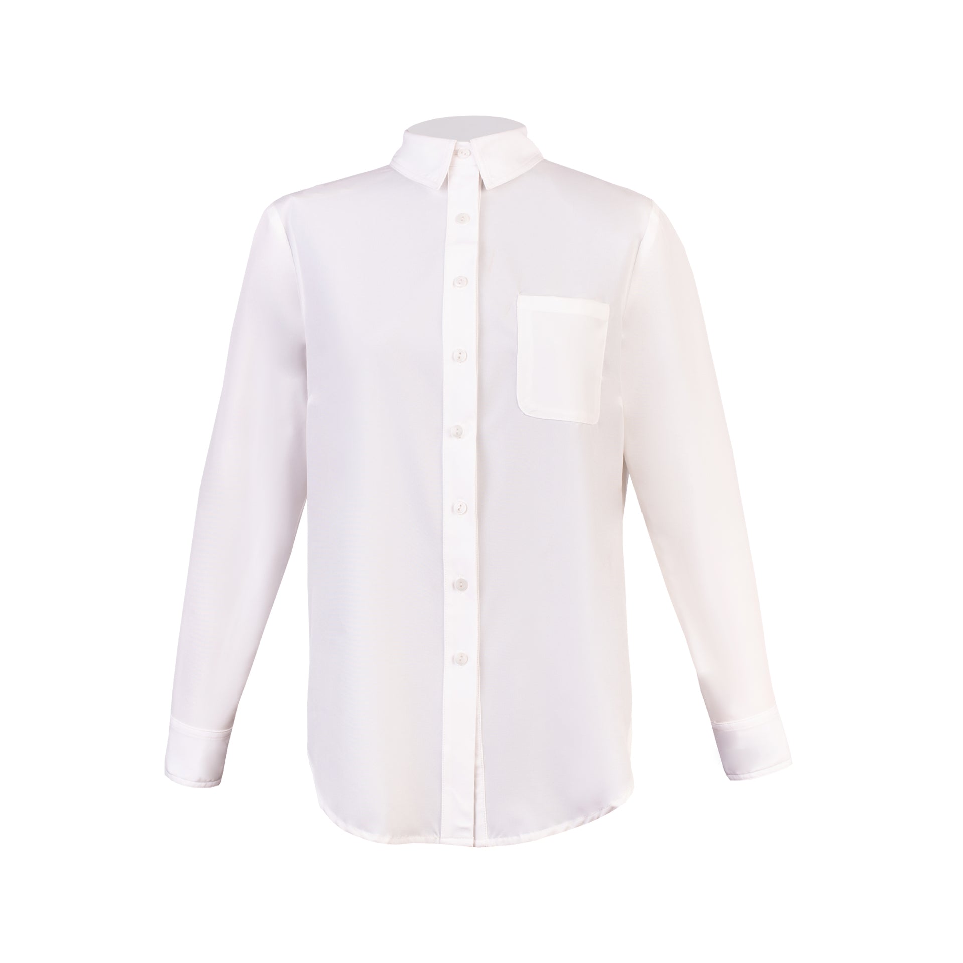 BLUSA CLASICA C/ BOLSILLO JASPE HUESO