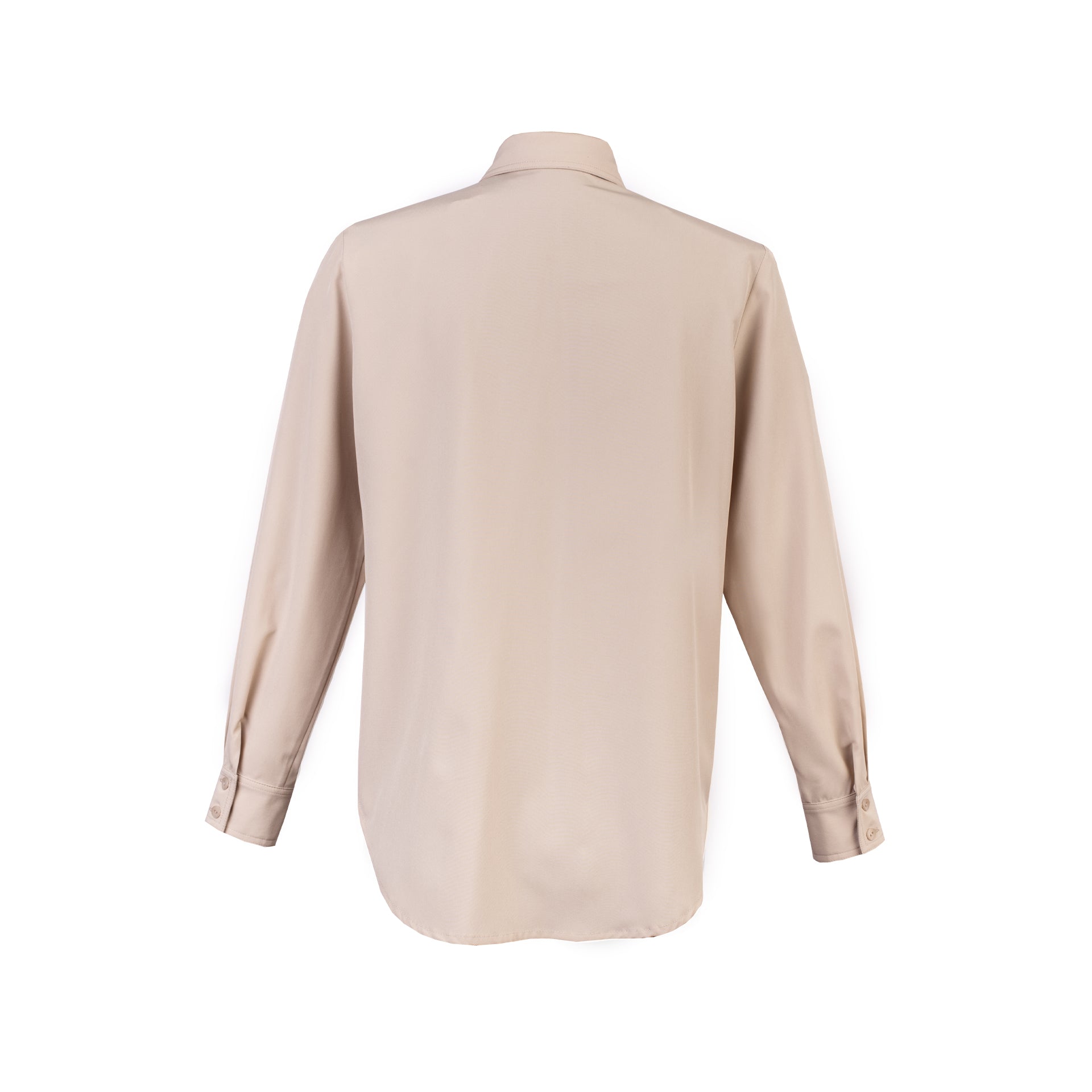 BLUSA CLASICA C/ BOLSILLO JASPE NUDE