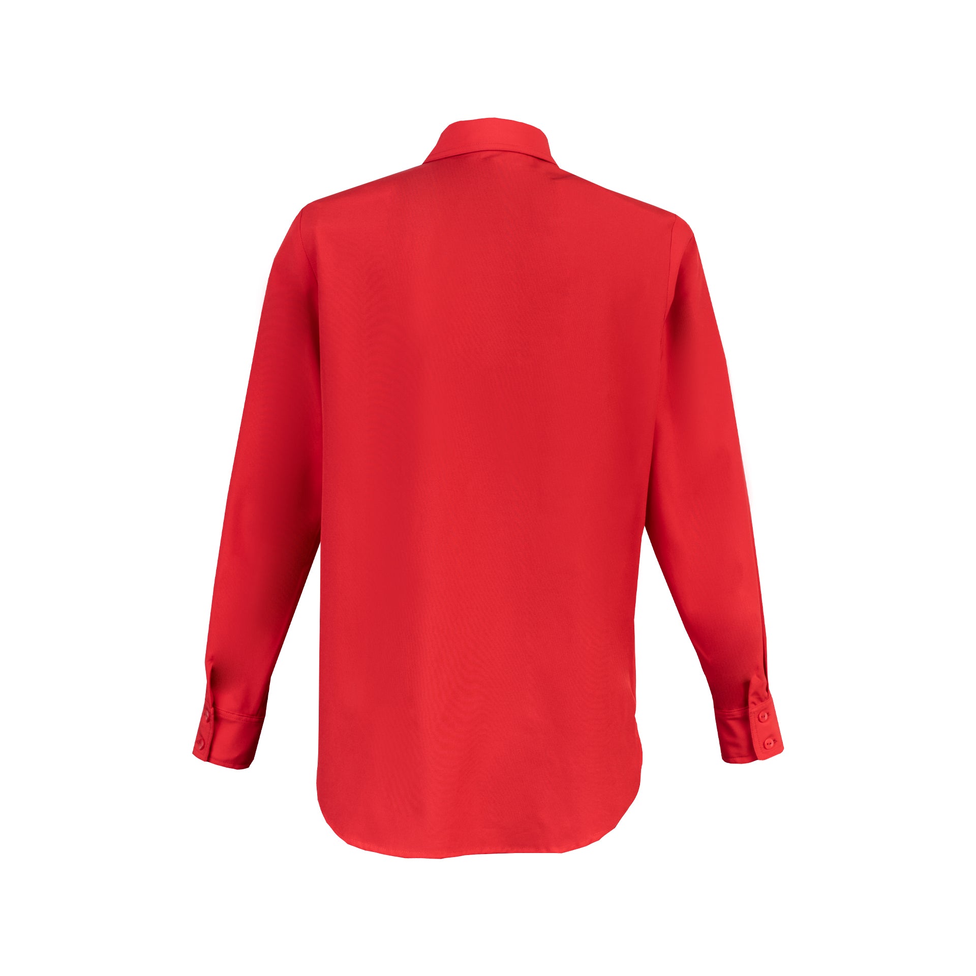 BLUSA CLASICA C/ BOLSILLO JASPE ROJO