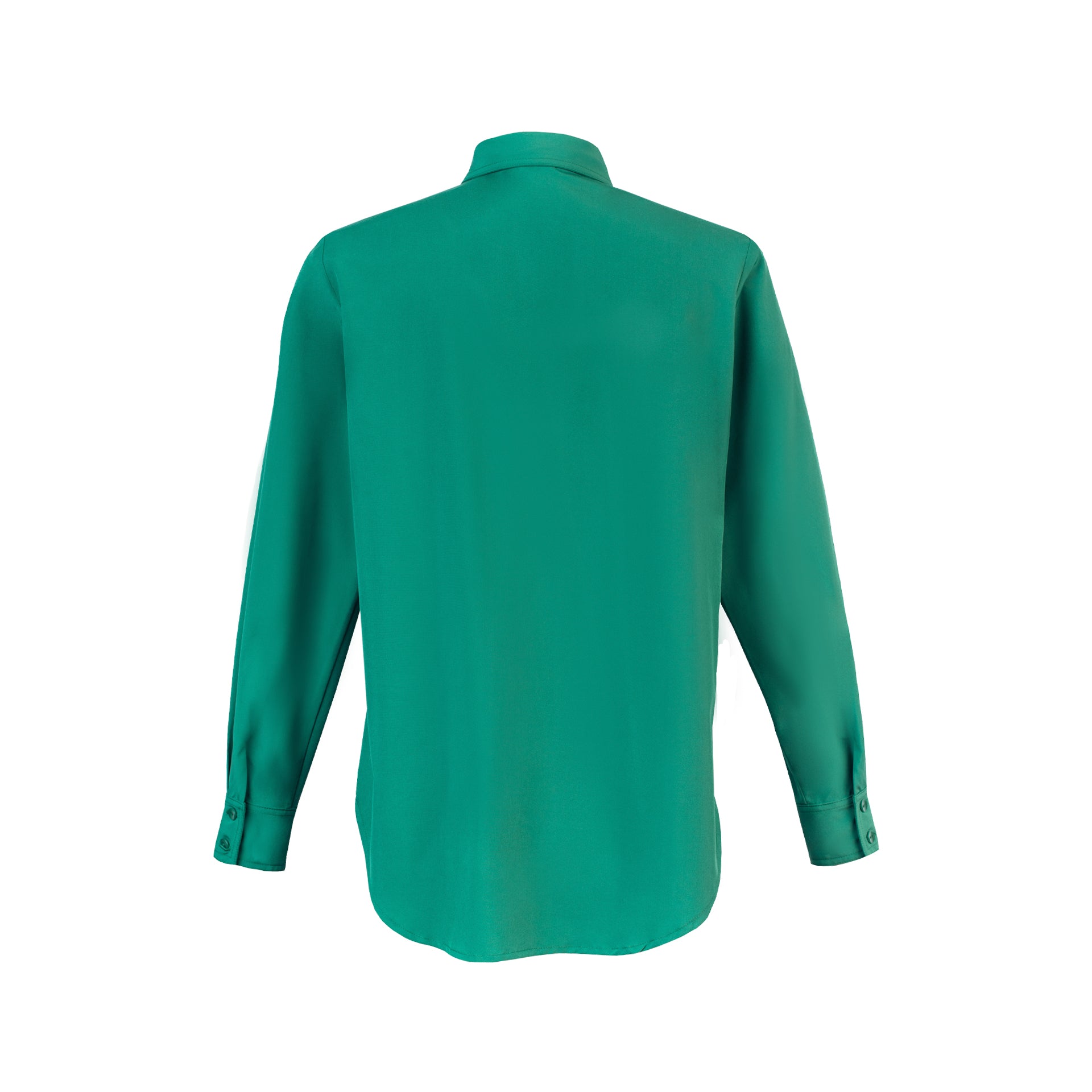 BLUSA CLASICA C/ BOLSILLO JASPE VERDE