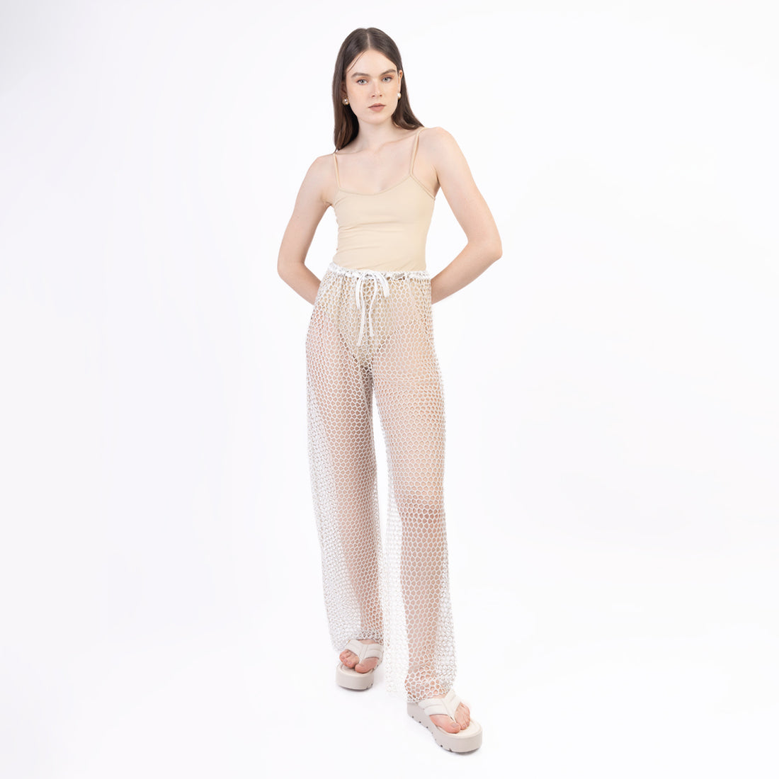 Pantalón Red Intu Crema